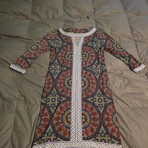 Muse Multicolor Patterned Dress
